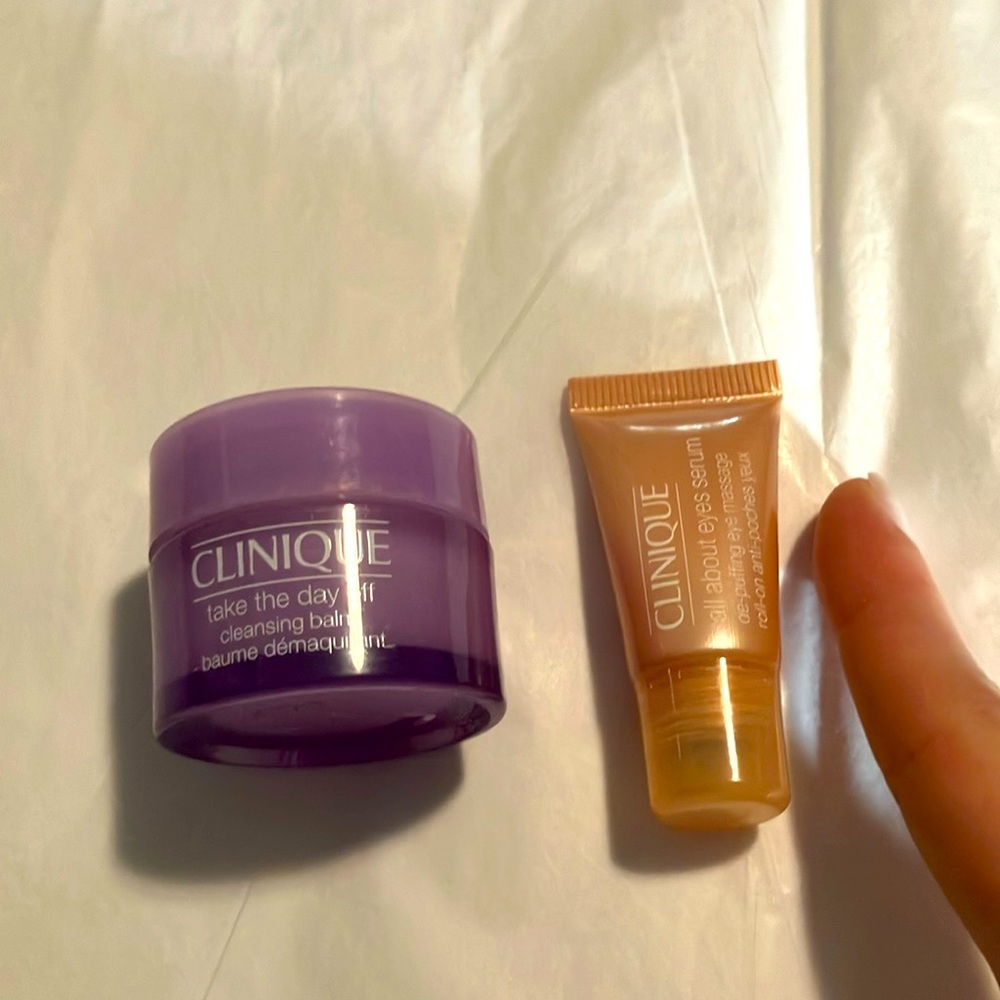 New Clinique duo including eye serum and cleansing balm